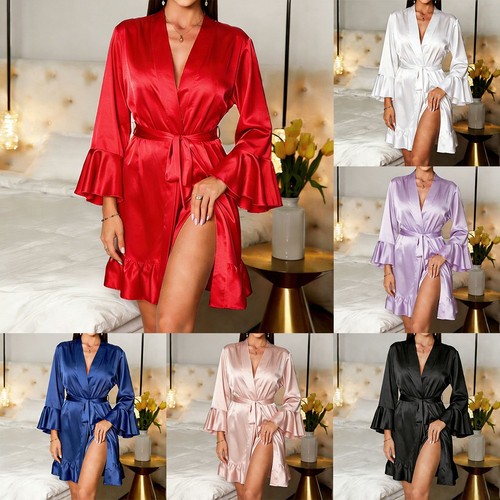Robe soie satinée tissu - robe,
