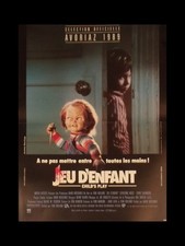 JEU D'ENFANT (CHUCKY) - Affiche de Cinéma - 40x50 cm - CAT0403