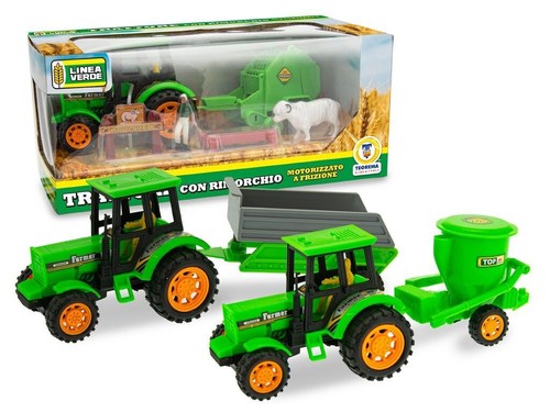 Tracteur avec remorque à - avec,