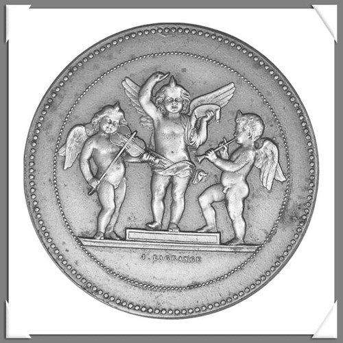 France médaille cherubins - médaille,