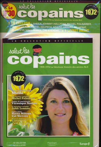 Livre salut les copains - livre+cd,