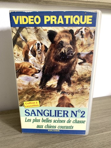 Coffret vhs sanglier - vhs,