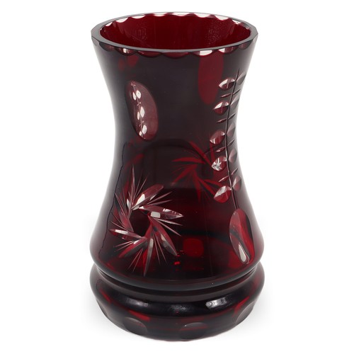 Cristal bohême vase en - de,
