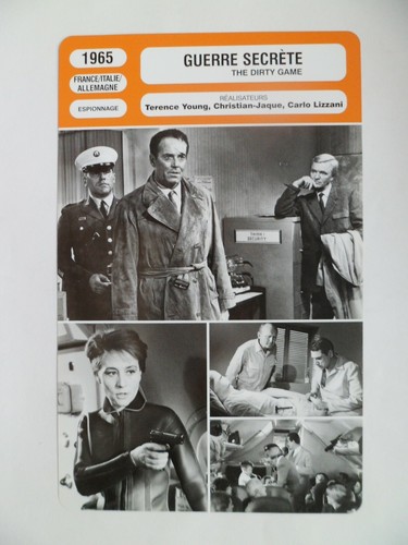 Carte fiche cinema 1965 - fiche,
