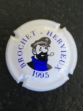 CAPSULE DE CHAMPAGNE BROCHET HERVIEUX Tintin Capitaine Haddock 