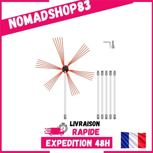 Vevor kit ramonage cheminée - kit, 6