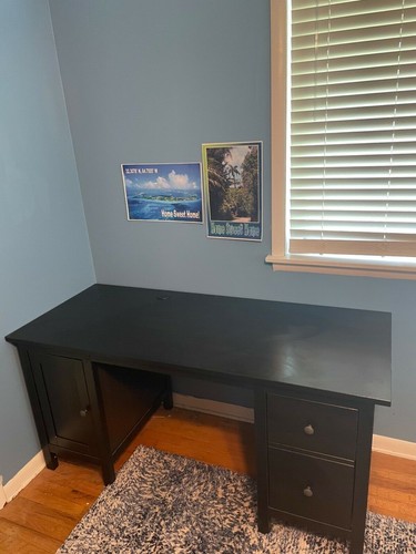 Used ikea hemnes bedroom desk - ikea,