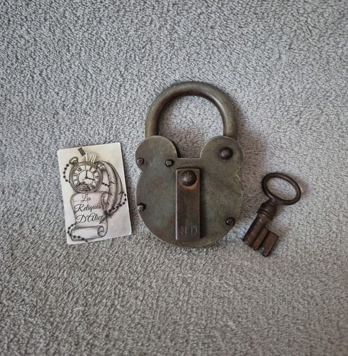Ancien cadenas métal - ancien,