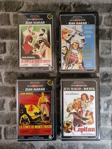 Collection jean marais vhs - collection,