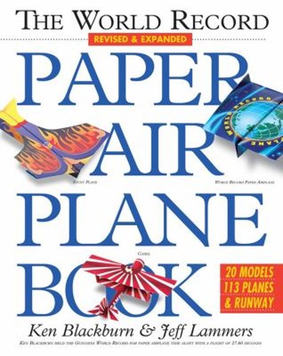 Livre avion en papier - livre,