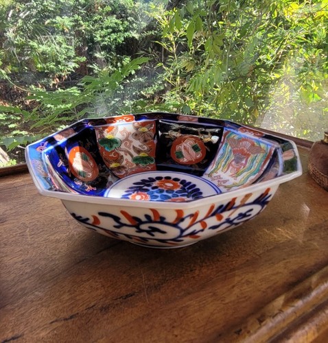 Ancien plat saladier imari - plat,