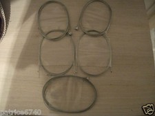 ENSEMBLE CABLES MOBYLETTE MOTOBECANE 94TT.94TTE.SP50TT.SP98......