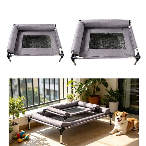 Lit surélevé pour chien