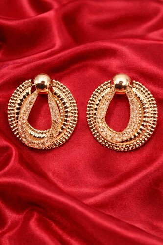 Boucles oreilles laiton - en,