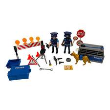 sympa base  Barrage de Police 6878  Playmobil ( commissariat , policier ) 2465