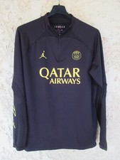 Maillot PSG PARIS SAINT-GERMAIN training AIR JORDAN football shirt SLIM FIT L