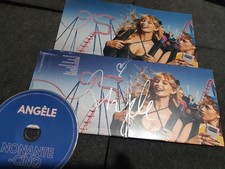 Angele autographe cd NONANTE-CINQ signé live concert collectors