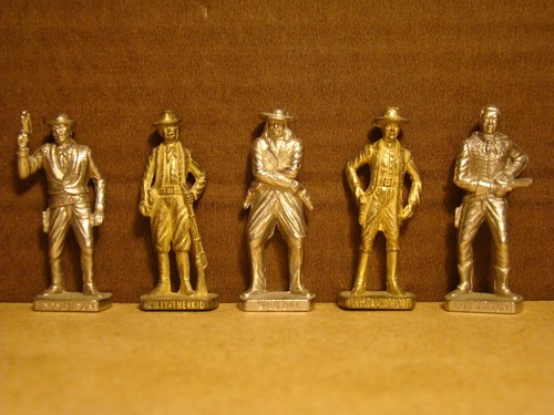 Kinder personnages cowboys - personnages,