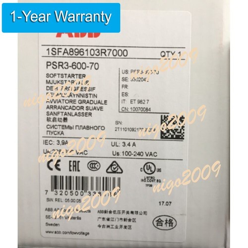 New abb psr360070 - abb, soft