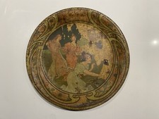 Grande assiette en tôle