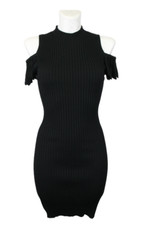 Robe Noire MAJE Roxane Femme