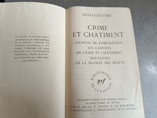 Dostoïevski Crime et