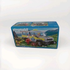 Playmobil Country 5427: Véhicule Avec Secouristes De Montagne/ Boîte Neuve 