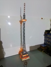 EHEIM HO. REF 301 302. TOUR RADIO TELEVISION AVEC ECLAIRAGE 69CM ANNEE 1955