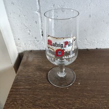 VERRE A BIERE PUBLICITAIRE BAR BIERE MUTZIG PILS