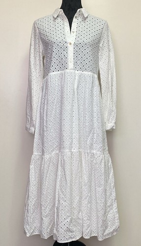 Robe midi zara cutwork - zara,