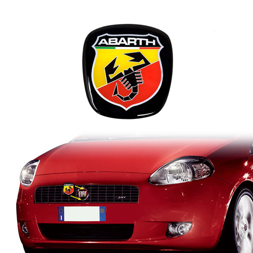 Autocollant abarth - abarth, 3d