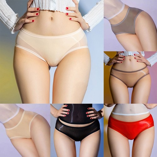 Slip femme huile transparent