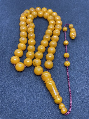 Amber misbaha tasbih prayer - misbaha,