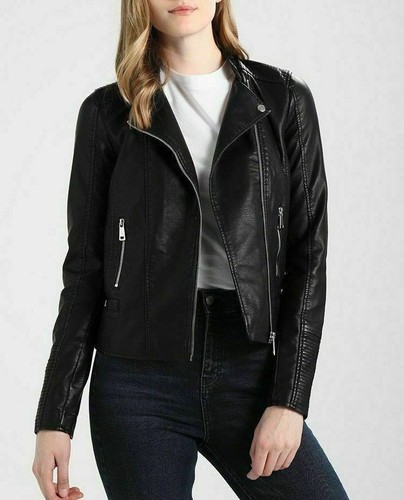 Veste cuir mouton pour - cuir,