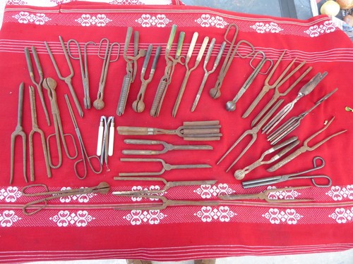 Lot fer friser outil - à,