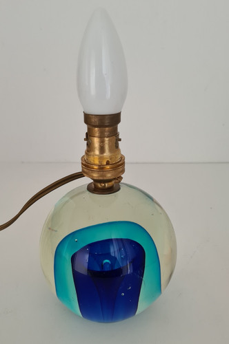 Lampe vintage verre - en,