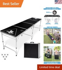 8ft Portable Beer Pong Table -