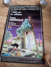 Affiche Ancienne De Théâtre Rouen Comédie 1984 Affiche Daniel Authouart