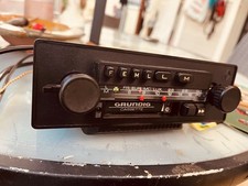 Autoradio cassette Grundig vintage ok.