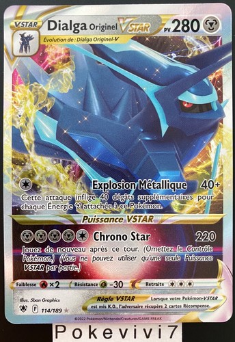 Carte pokemon dialga - dialga, originel