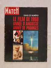 PARIS MATCH N°1026 04/01/1969 L'ANNEE 1968 MAI 68 J.O. BORMAN LOVELL ANDERS