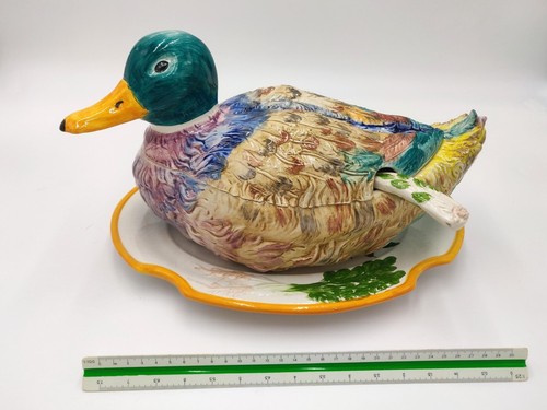 Légumier canard bassano plat - légumier,