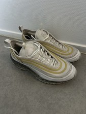 Nike Air Max 97 Blanc Et Doré Chaussure Taille 44 Femme