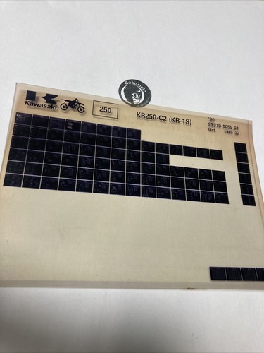 Kawasaki kr250 1990 1s - kr250, c2