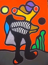 André Aleth Masson Acrylique