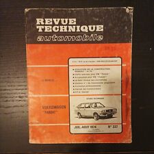 Revue technique VOLKSWAGEN