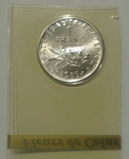 RARE 1 franc  SEMEUSE 1986 FDC  scellée  cote 150 EURO