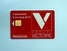 Télécarte privée publique 5 Unités GN008 Groupe Victoire