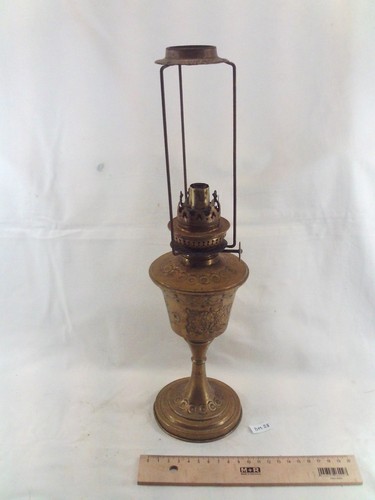 Ancien pied lampe - lampe, à