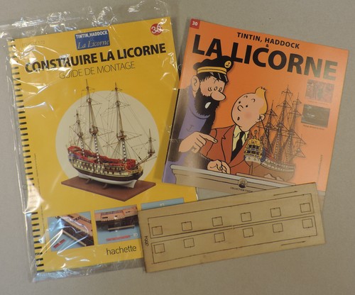 Tintin construire licorne - la,